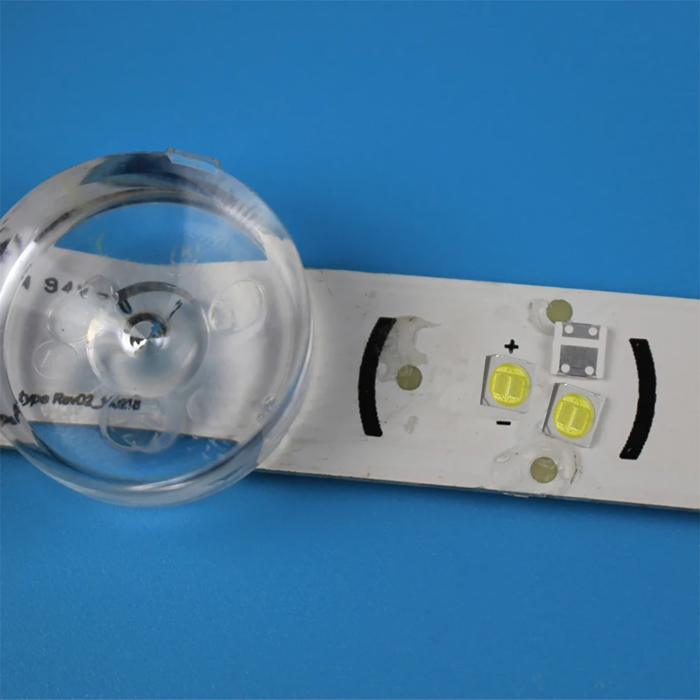 TKDMR 100/50pcs LED Backlight High Power 2W 3030 6V Current 200-250MA Color Temperature 15000-20000kl White TV Application