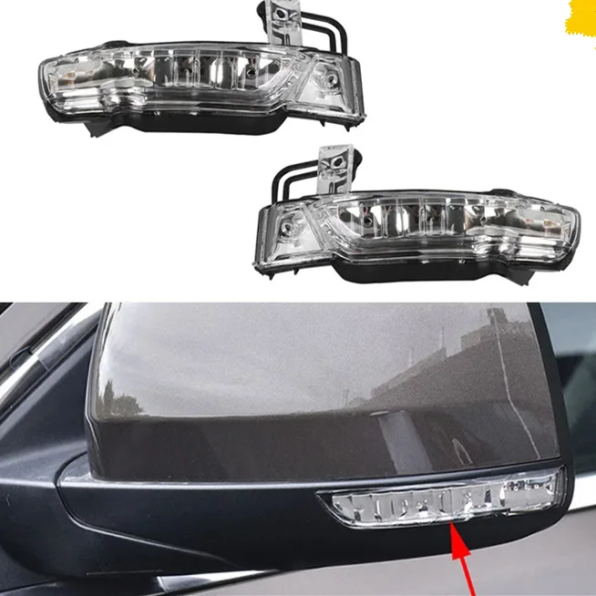 For Jeep Grand Cherokee 11-21 Rear Mirror Rear View Mirror Steering Side Light