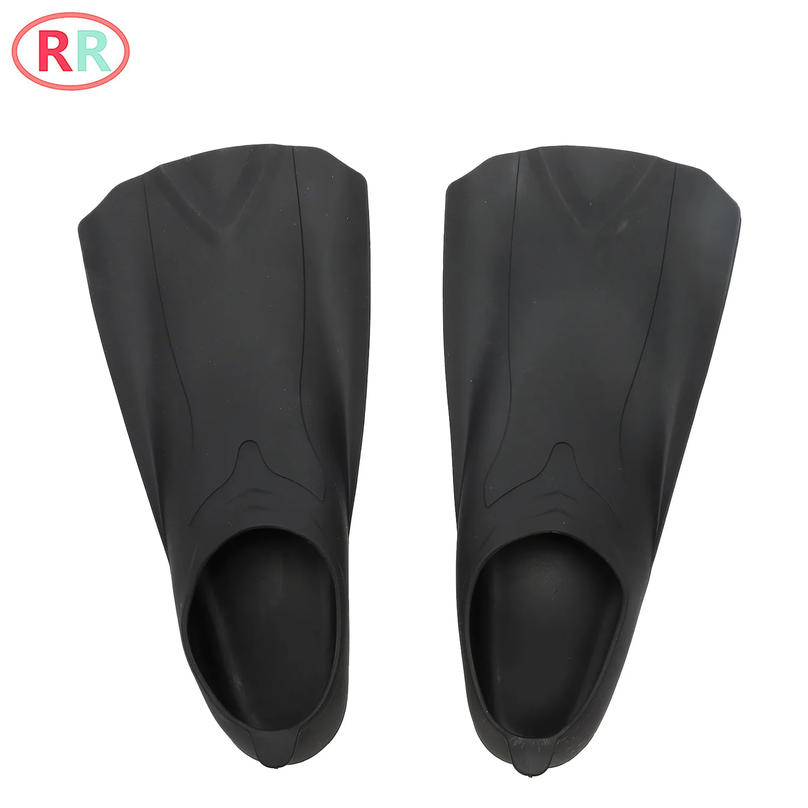 

Silicone Full Foot Flippers Swim Flippers Flexible Comfortable Gear for Snorkeling Swimming Diving Training Flippers