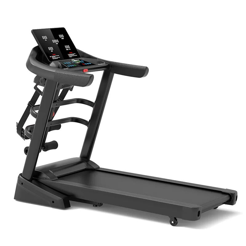 Commercial Electric Steel Treadmill with 150KG Load Capacity and Heart Rate Monitoring for Home Usepromote sales