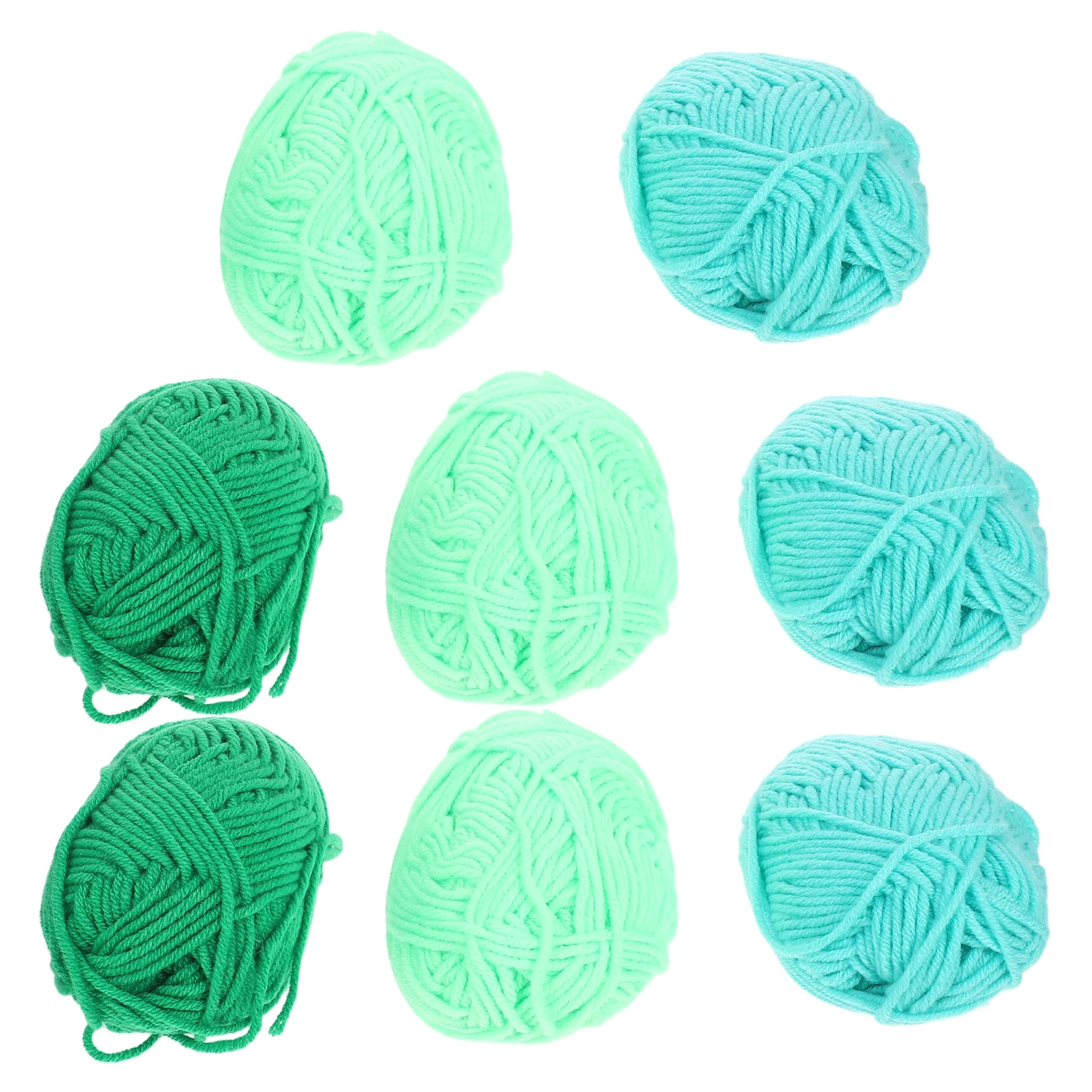

8 Rolls Cotton Knitting Yarn Yarn for Knitting Hats Clothing Socks Toys Craft Projects Soft Multicolor No Fading