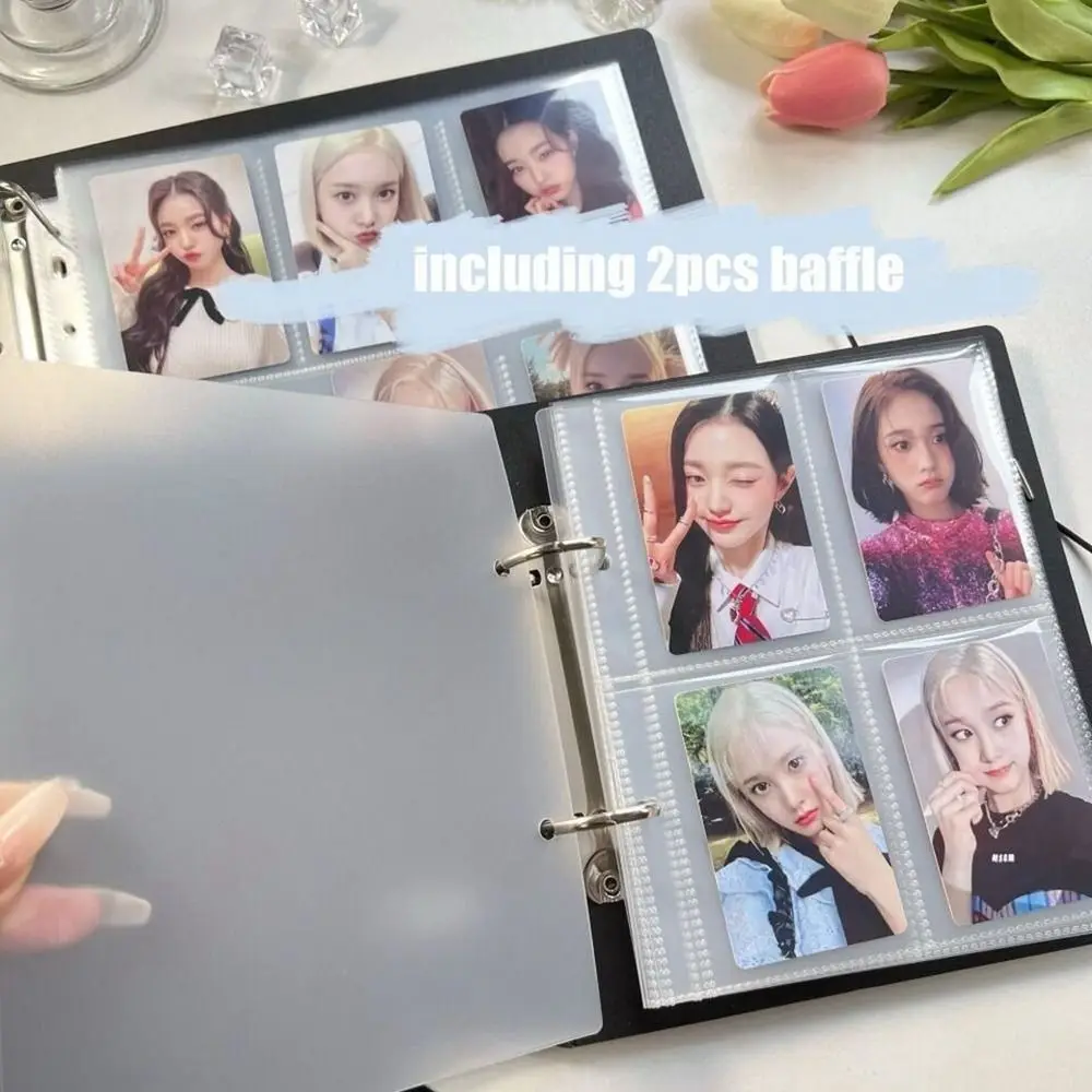 Neuer PP-Fotokartenbinder A5 Karten-Aufbewahrung Foto-Sammelalbum Hohlkartenalbum – Detail 4