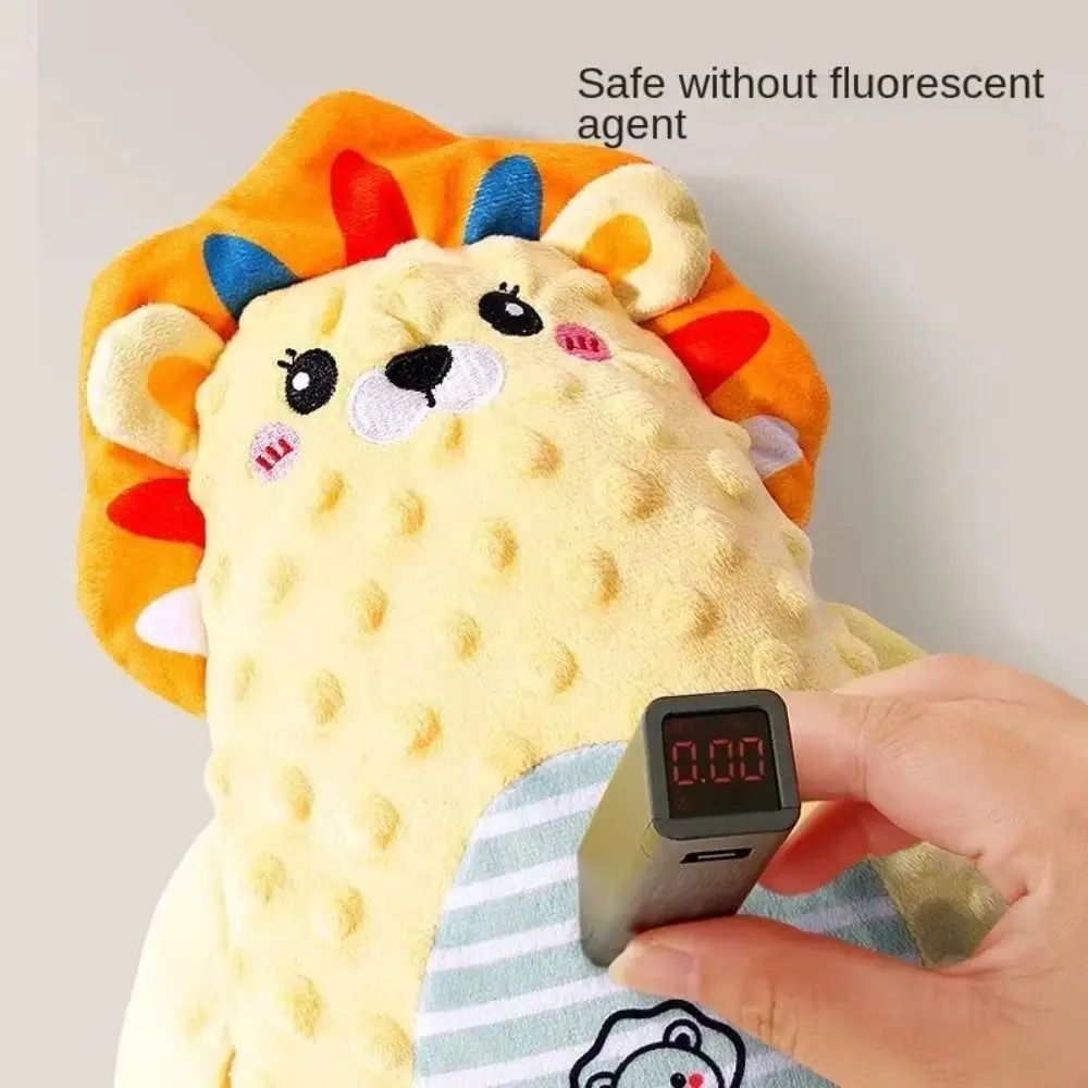 PP Cotton Lion Animal Stuffed Dinosaur Lion Rabbit Appease Towel Soothing Soft Wear-resistant Baby Appease Home Party Decor