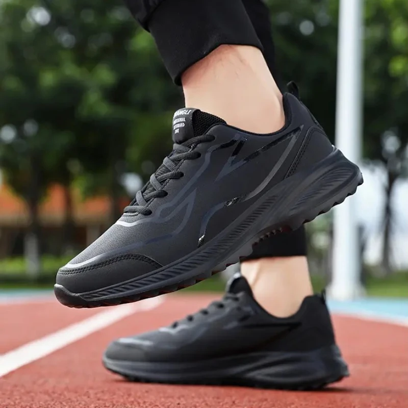 2025 موضة أحذية رياضية رجالية أحذية المشي في الهواء الطلق تنفس خفيفة الوزن احذية الجري أحذية رياضية رجالية أحذية رياضية شبكية كاجوال