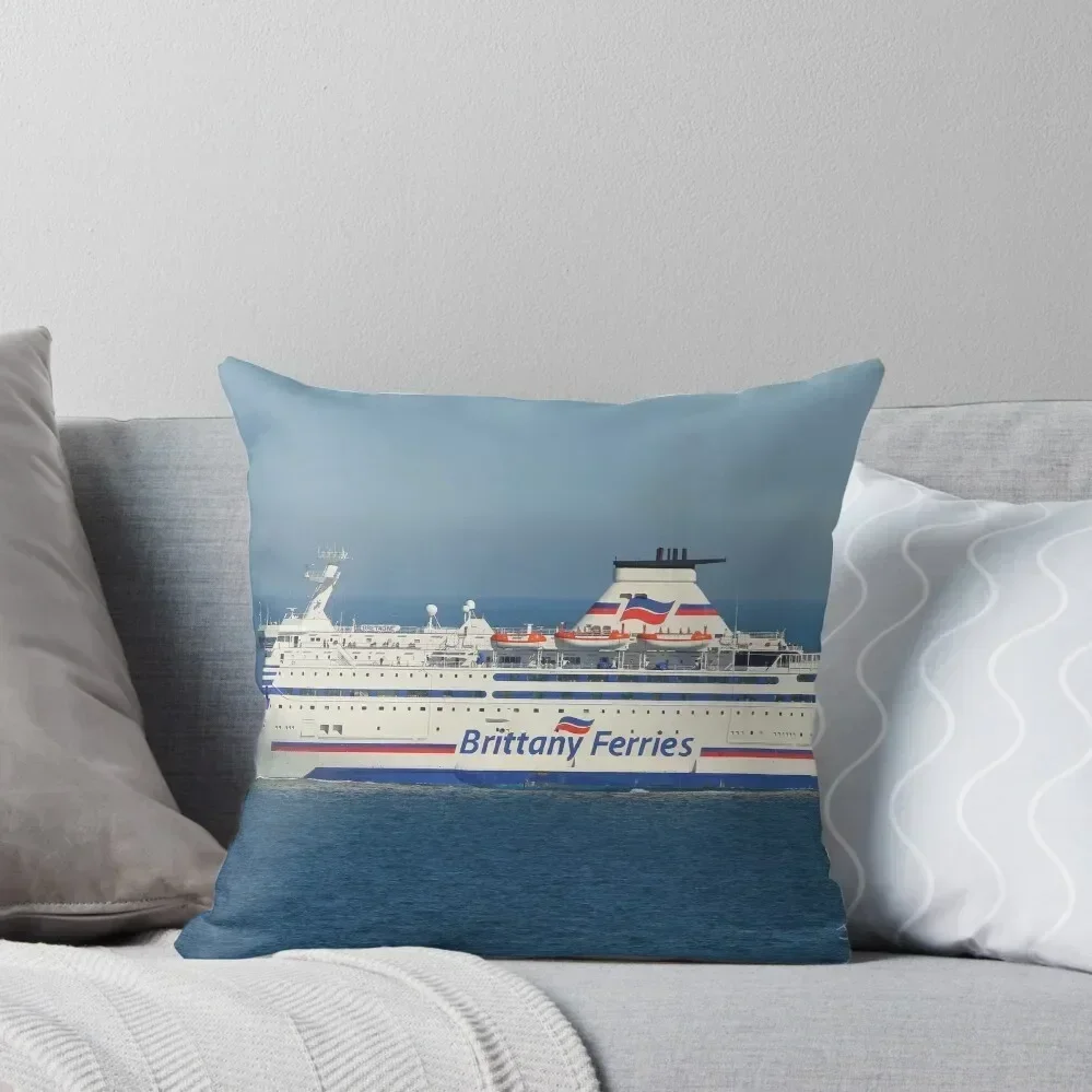 Brittany Ferries Bretagne Throw Pillow christmas decorations for home 2025 Cushion Covers For Living Room pillow