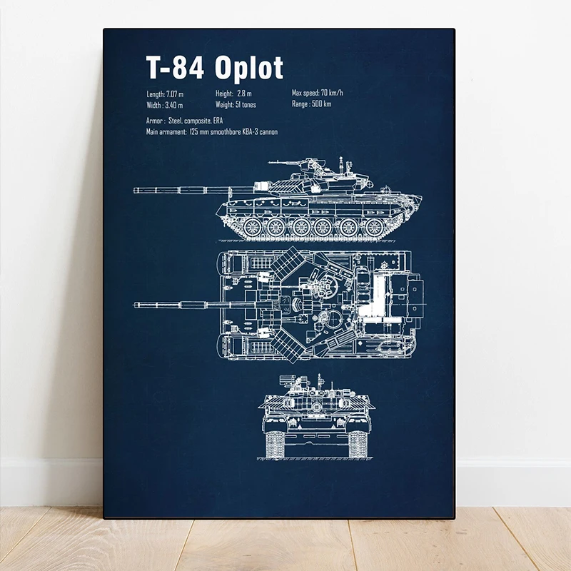 تانك مخطط الملصقات يطبع ميركفا تانك قماش اللوحة جدار الفن صور ل تانك هجوم المشجعين العسكرية غرفة المعيشة ديكور