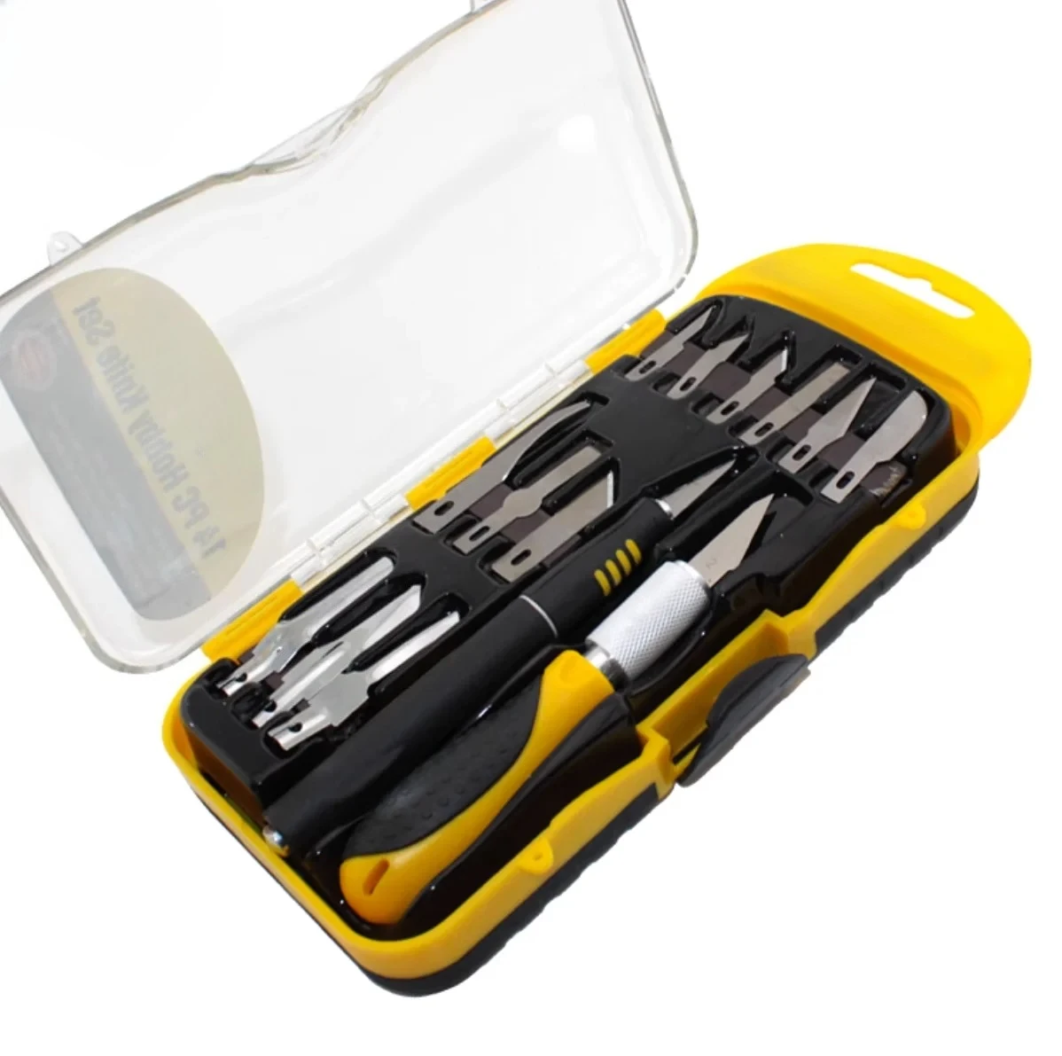 

14pcs SK5 carve chisel set metal work tools NO.RT-M114 Woodworking carving knife set