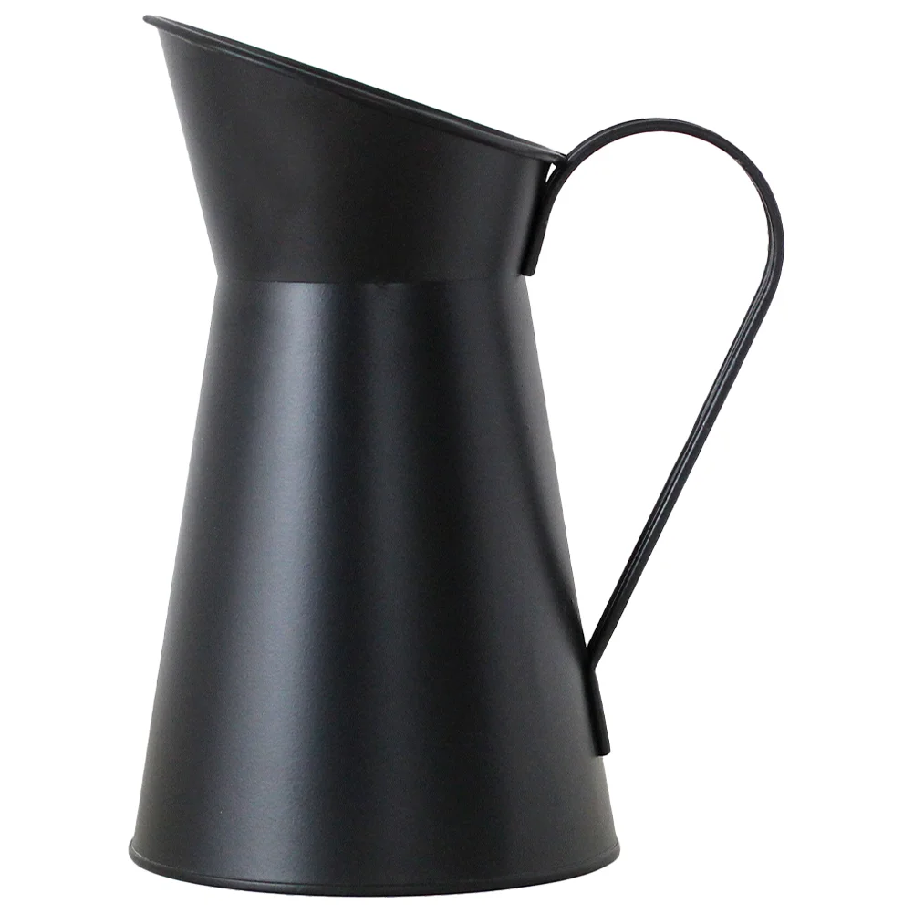 

Iron Vase Mini Buckets Pitcher Jug for Flowers Rustic Arrangement Container Watering Can