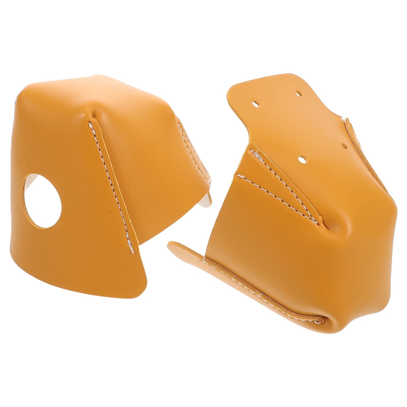 Skate Head Cover Roller Toes Protective Caps Headgear Yellow Pvc Covers