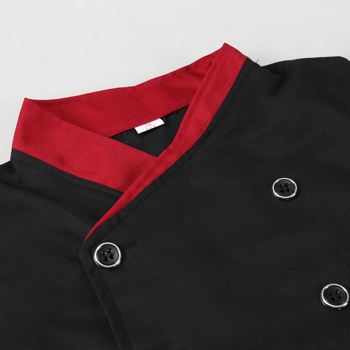 

Uniform Chef Shirt White Coat Sleeve Summer Tops Shirts Men Catering Jackets Man