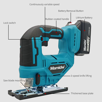 For Makita DJV182Z 340W Brushless Jigsaw 18V Without Battery with Saw Blade Cordless Barrel Handle Portable Carpenter Tool
