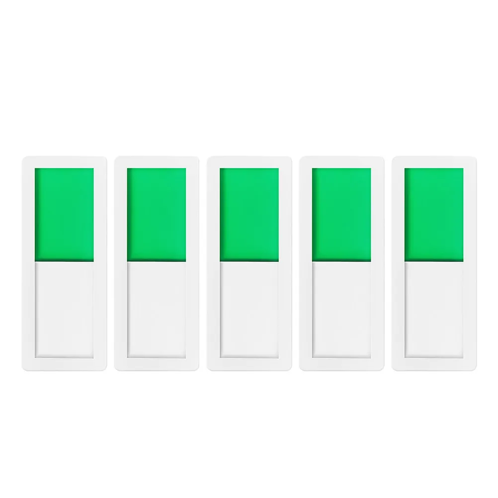 5Pcs Privacy Signs Sliding Door Indicators for Office Bathroom Hotel Home Restroom Occupied Vacant Status Signage