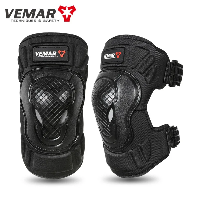 Motorcycle Knee Pads Breathable Sports Racing Knee Protective Pad Reflective Motocross Guards Racing Men Moto Knee Protector