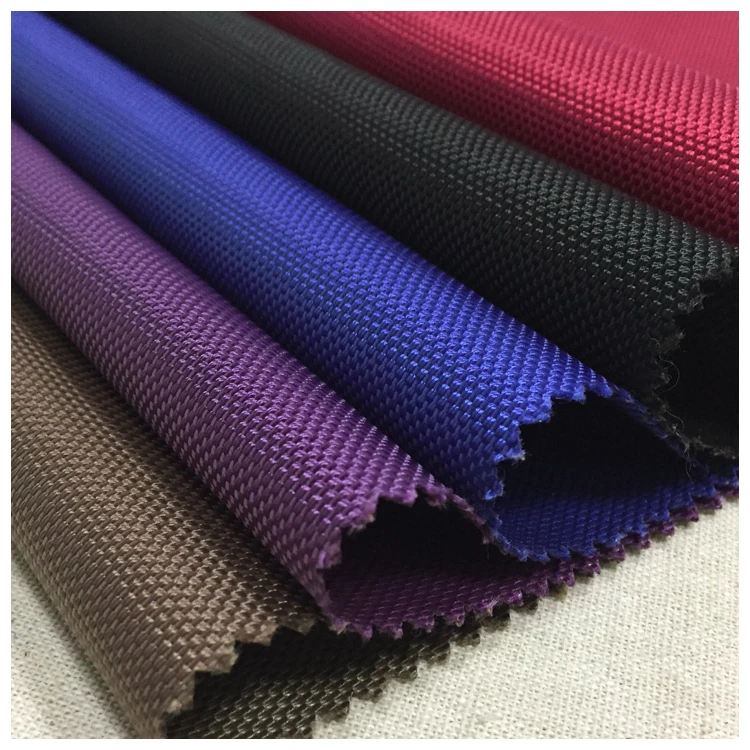 Waterproof Fabric Double-strand Oxford By The Meter for Awning Tents Sewing Outdoor 1680D Thickened Coating Cloth Plain Blue Red