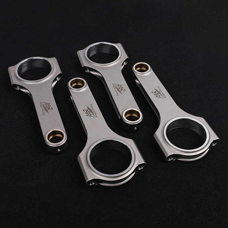 

KTKROD 1ZZ Forged 4340 Steel Performance Connecting Rod Rebuild Kit for Toyota 1zz-fe Corolla E110 1.8L Celica GT