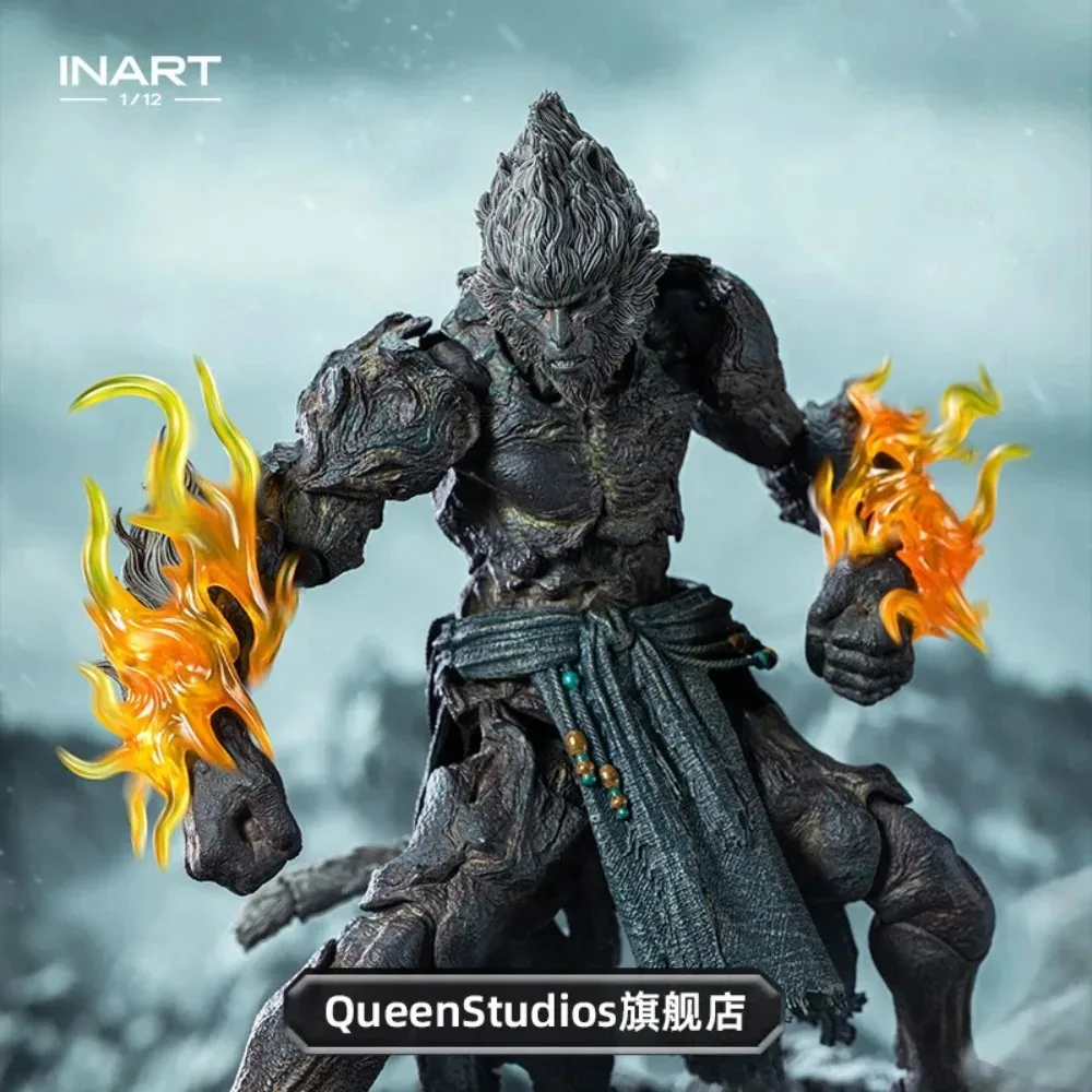 

Spot SaleOriginal INART “Black Myth: Wukong” Heaven-Defying Stone Ape 1/12 Scale Anime Figure Collector's Giftin Stock