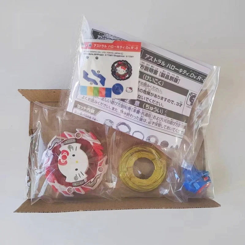 TAKARA TOMY BEYBLADE BURST B-00 BOOSTER ASTRAL HELLO KITTY .Ov.R’-0 Authentic