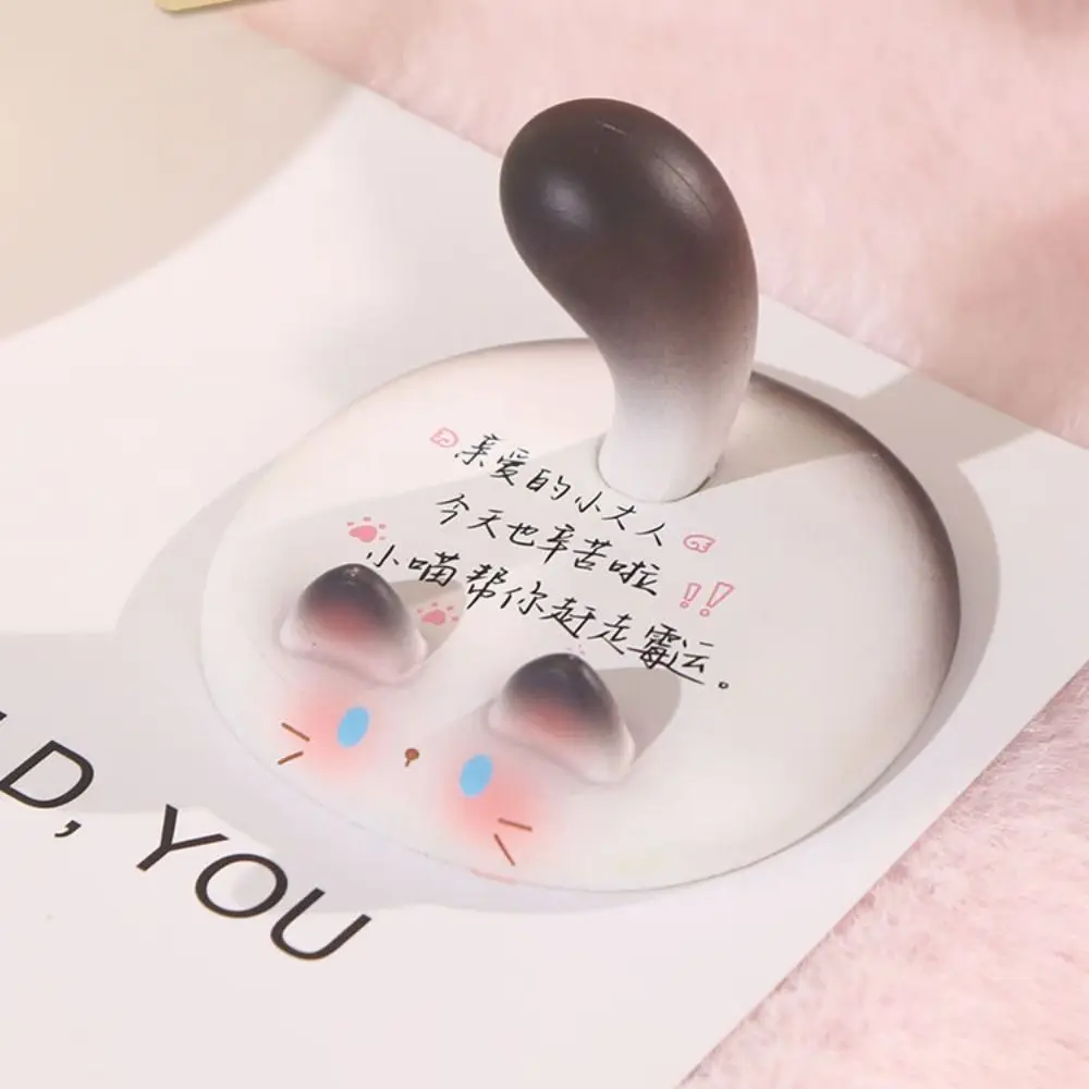 

Cute Design Mobile Phone Holder Sweet Style Mini Size Desktop Phone Holder Cartoon Cat Creative Shape Mini Phone Holder