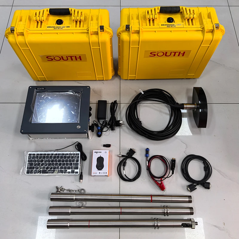South SDE-28S+ Ultrasonic Echo Sounder | Underwater Depth Measurement for Mapping