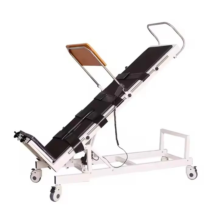 Letto manuale multifunzionale per pazienti paralizzati Letto in acciaio e materiale ABS per la cura