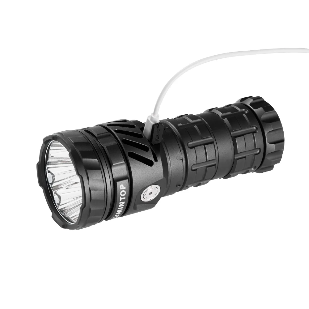 powerful flashlight USB TYPE C rechargeable flashlight 46950