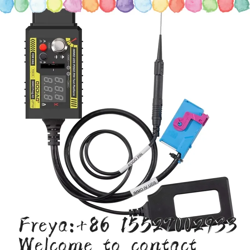 GODIAG GT110 for Skoda Seat CAN-Bus UDS 4th Generation IMMO System Test Platform Cable with POGO PIN to Read & Write