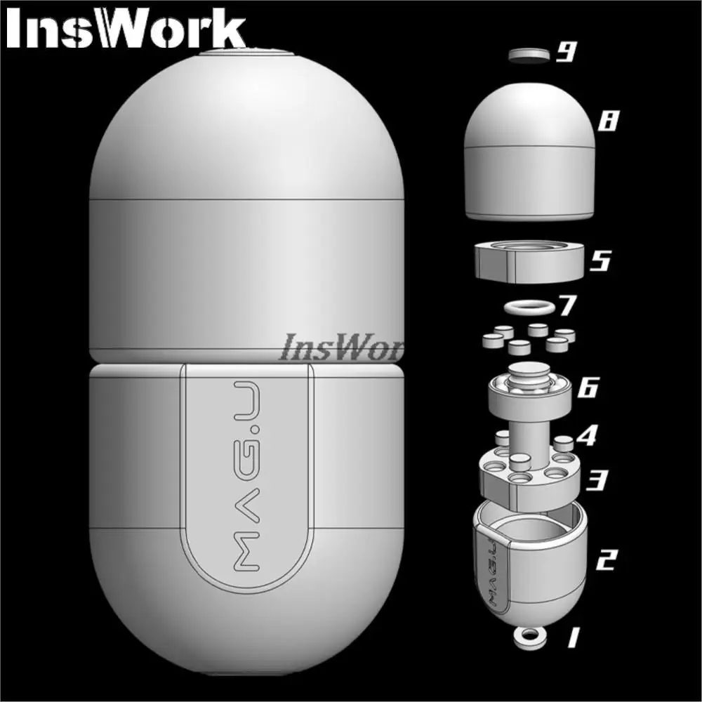 GAO STUDIO EDC Magnetic Capsule Toys