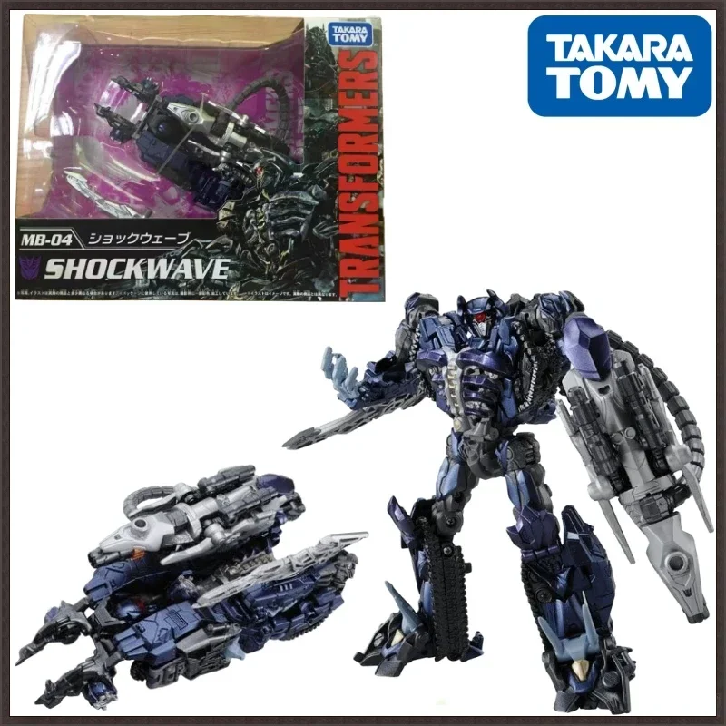 

In Stock Takara Tomy Transformers MB Regular Version MB-04 Shockwave Collect Action Movable Figure Robot Model Gift