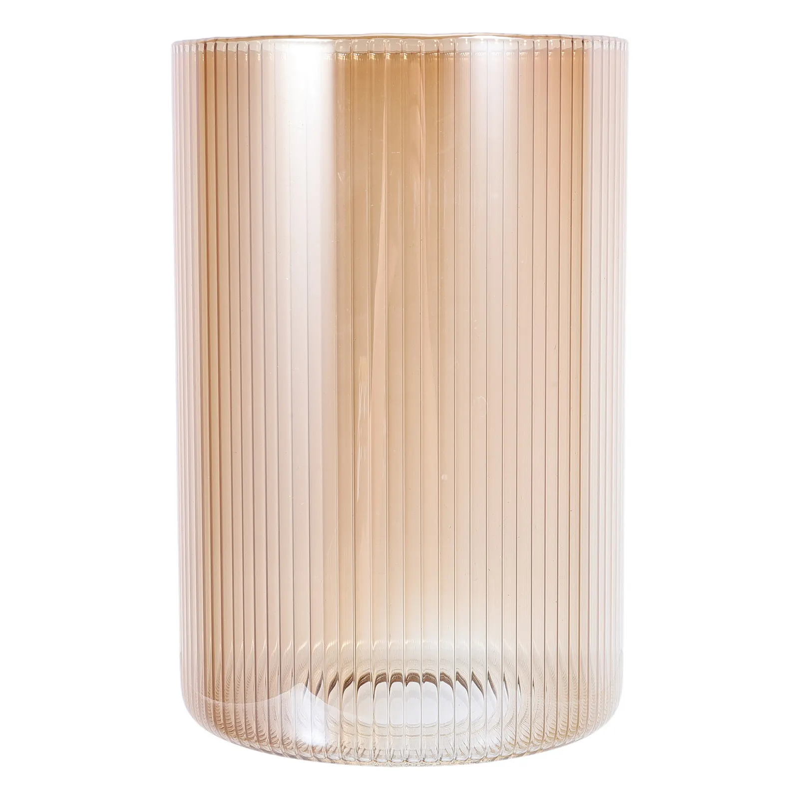 Straight Glass Lamp Shade Transparent Cylinder Ceiling Light Cover Modern Pendant Lamp Protective Cover Indoor Lighting