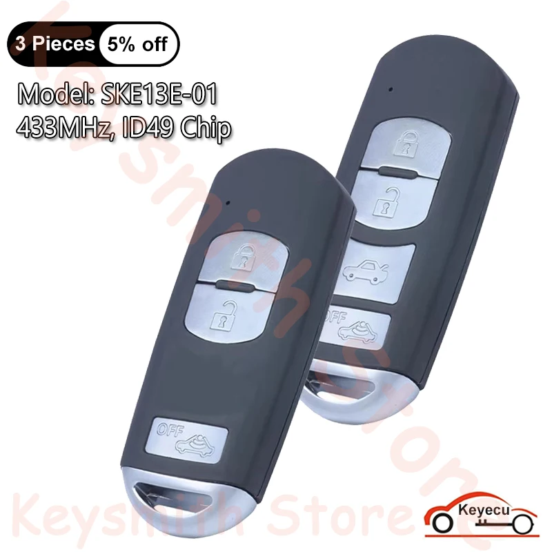 Keyecu 3 4 Buttons …
