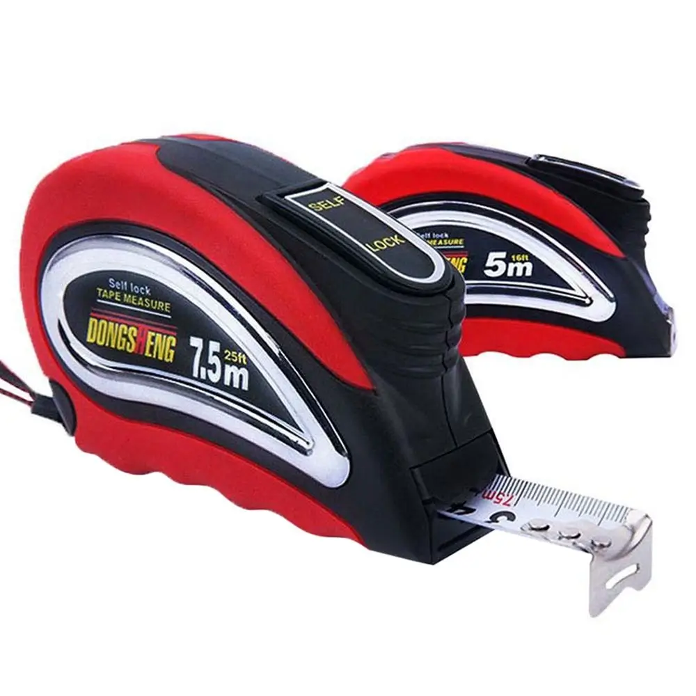 Retractable Self Lock Ranging Tool 3/5/7.5m Measuring Steel Tape Tape Measure Steel Tape Measure