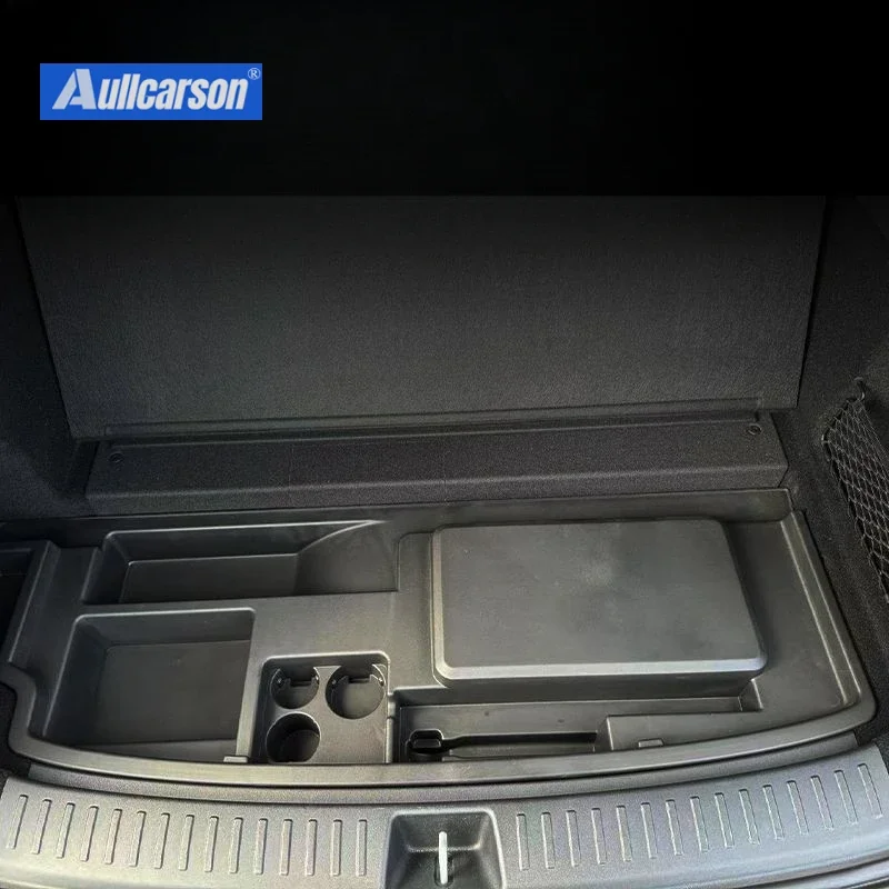 For Li LiXiang L6 2024 2025 Trunk Storage Box Rear Lying Flat Layer Filling Magic Box Camping Storage Box