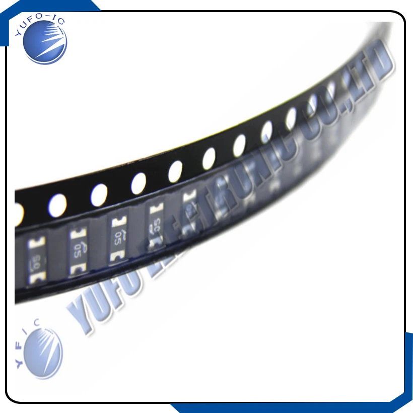 무료 배송 1개 묶음 50개 2A 6V SMD 1206 퓨즈 2 암페어 퓨즈 새 제품 폴리스위치 SMT SMD 재설정 가능