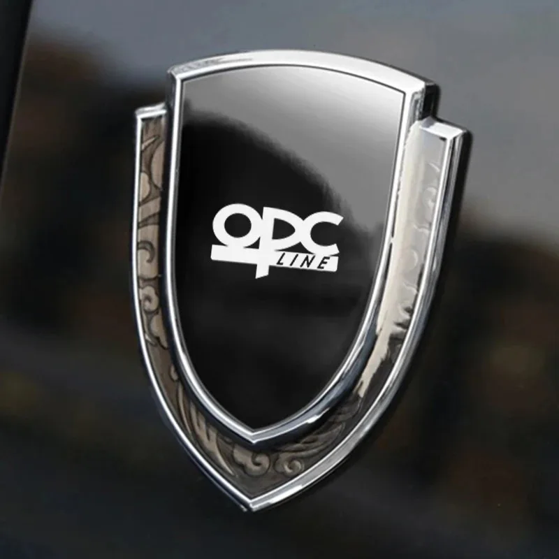 ملصقات السيارات ملحقات معدنية ثلاثية الأبعاد ملحقات السيارات لأوبل opc opcline astra h j k g vectra b c zafira b corsa c d