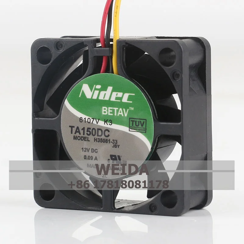 

Вентилятор корпуса NIDEC 4015 DC12V 0.09A H35081-33/H35081-51 трехпроводной бесшумный вентилятор охлаждения сервера 1U 4 см 40*40*15 мм