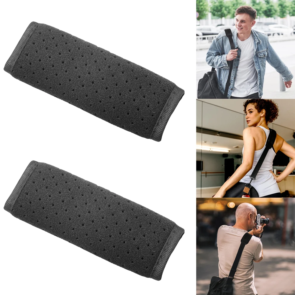 1Pair Cushion Strap Padding Shoulder Backpack Bags Guitar Pad Replacement Shoulder Strap Pad To Relieve Shoulder Pain