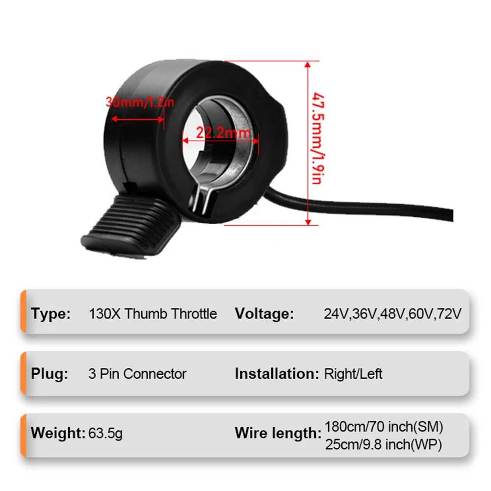 Ebike Sine Wave Controller 48/52/60/72V 60A Brushless Controller and H-100 LCD Color Display E-Scooter Parts