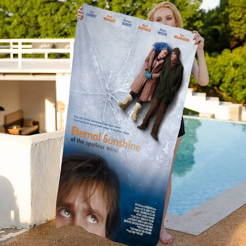 Eternal Sunshine Of The Spotless Mind Movie Microfiber Printed Beach Towel Climbing Beach Swimming Running Absorbent Towel