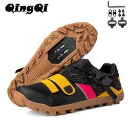 QQ-TB169 High Quality Mens MTB Shoes Cycling Shoes Wearable Hiking Shoes Gravel Road Bicycle Ourdoor Sneakers for Men Size39-50