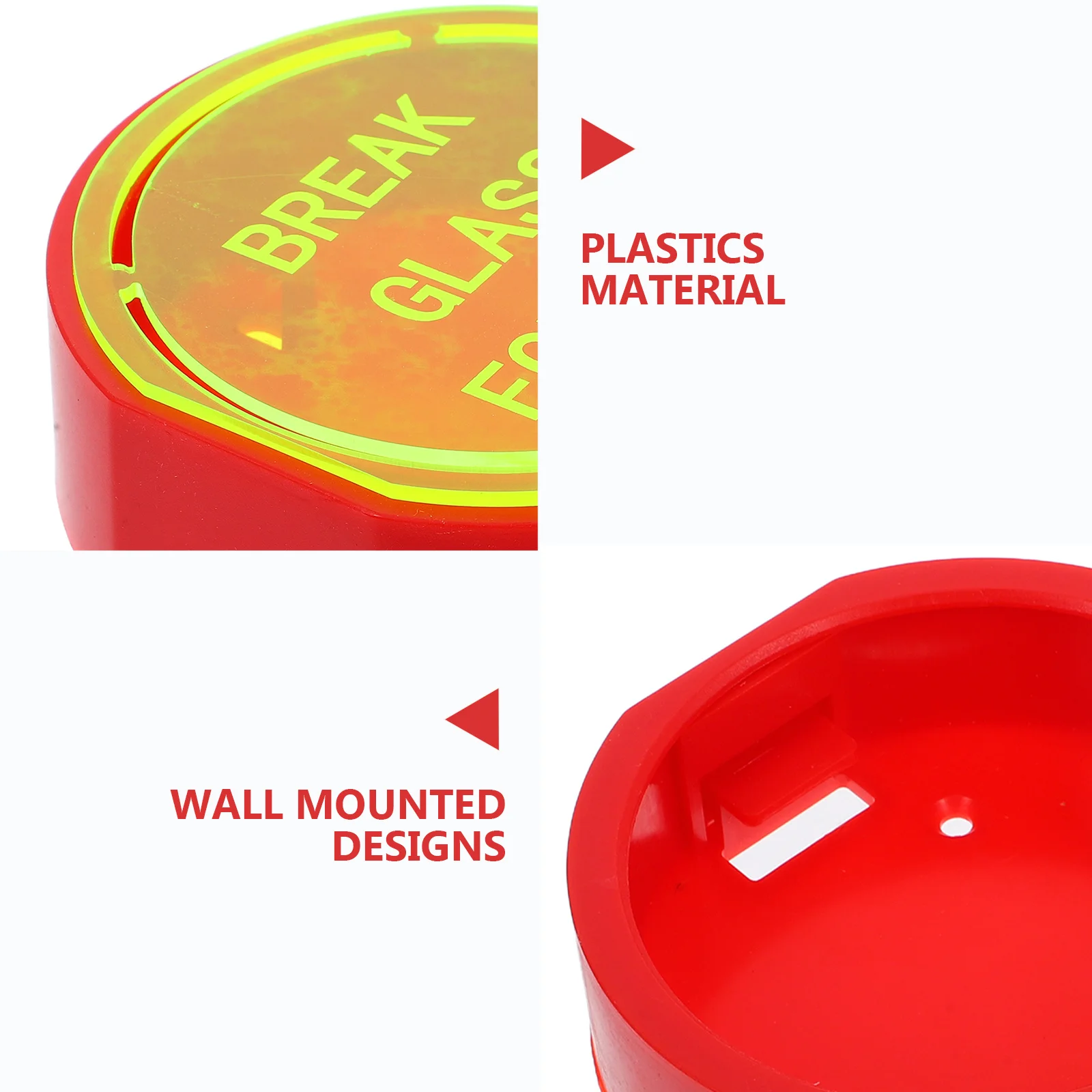 صندوق مفاتيح الطوارئ يُعلق على الحائط حاوية قفل زجاجي لفندق مكتب أمن الوطن تخزين جرة العملات المعدنية الآمنة متعددة الوظائف #4