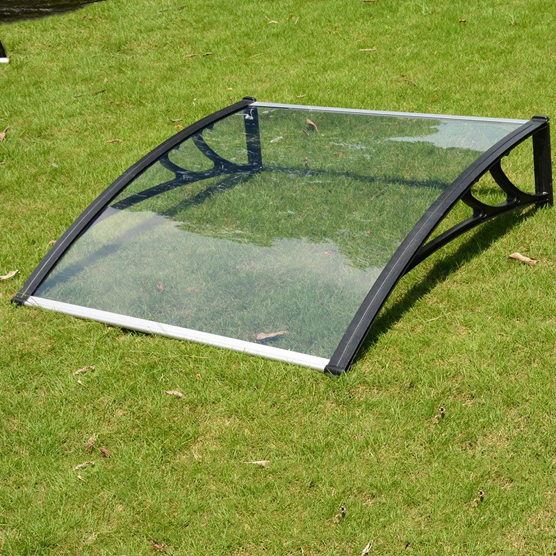 2026 Transparent Polycarbonate Window Awning,front Door Canopy,window Shades Aluminum Bracketpromote sales view 2