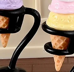 

Кукольный домик, миниатюрная подставка для мороженого, держатель для мороженого, модель, декор, игрушка, аксессуары для кукольного дома