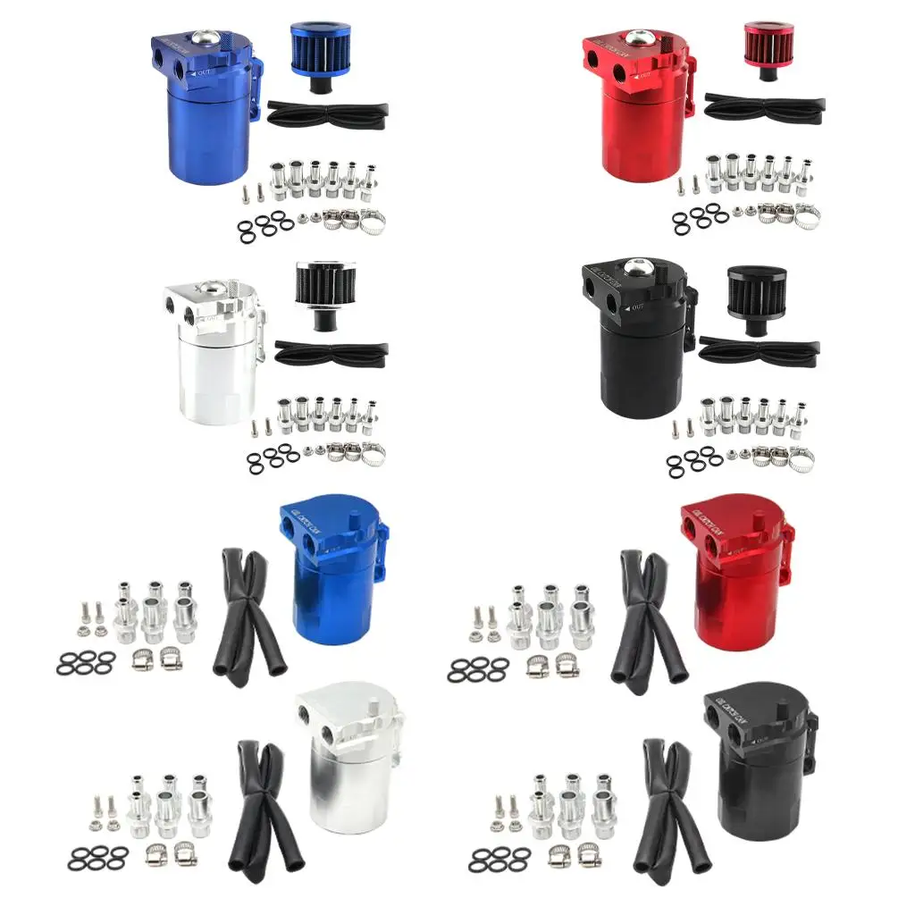 

300 мл универсальное масло, резервуар для масла, подача бензина двигателя, комплект алюминиевого сапунного фильтра с польской перегородкой, маслоуловитель