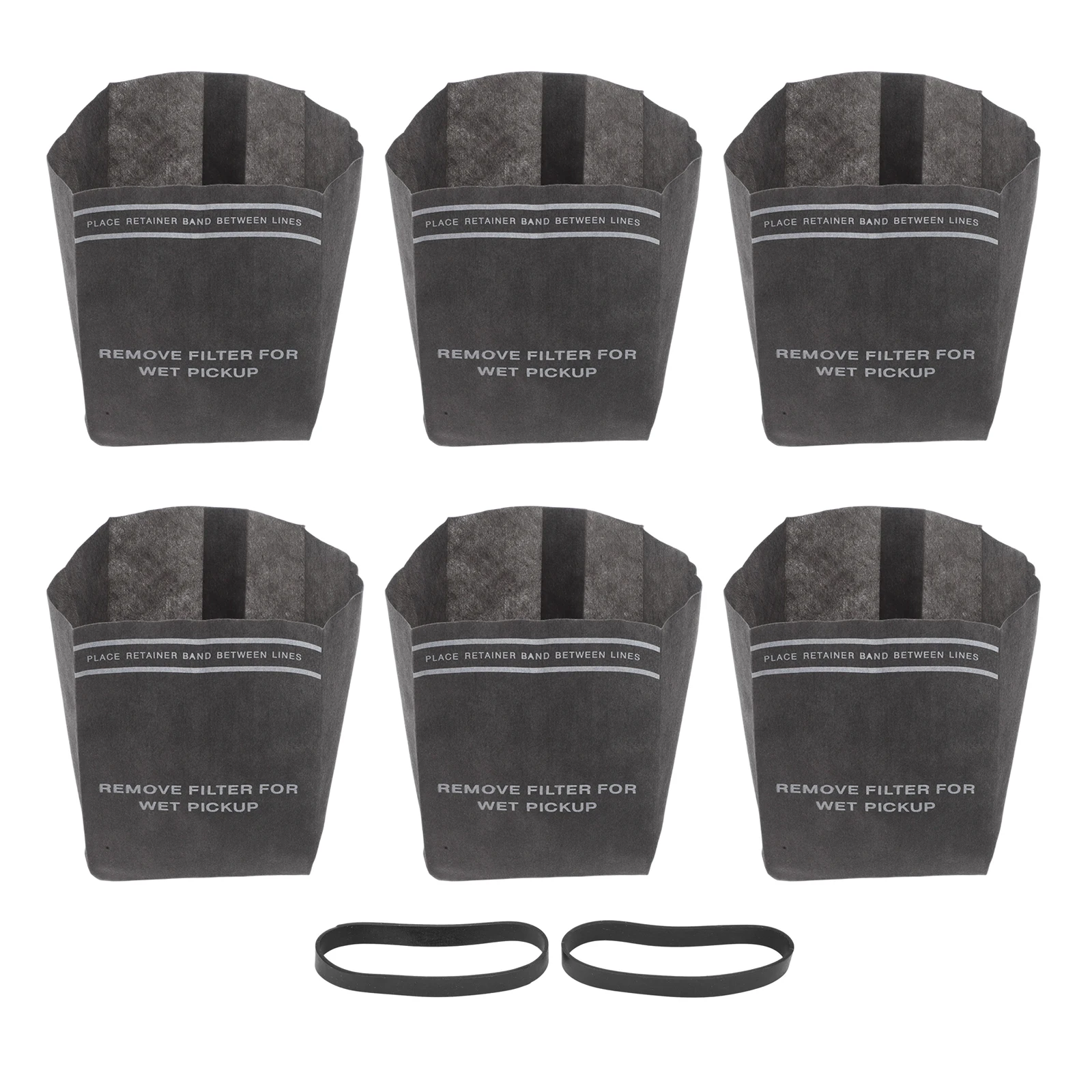 6 Pack WS01025F2 For MultiFit VF2000 WetDry Filters Designed To Fit Various 2 5 Gallon Shop Vacuum Cleaners Efficiently