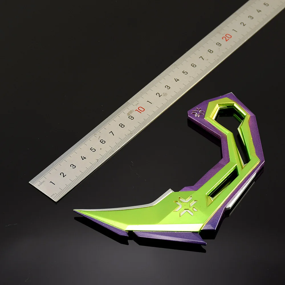 Valorant Artiglio Coltello 16 cm/6.3in VCT Samurai Spada Prop Cosplay Periferiche di Gioco Katana Fidanzato Regalo Ornamenti Giocattoli di Formazione