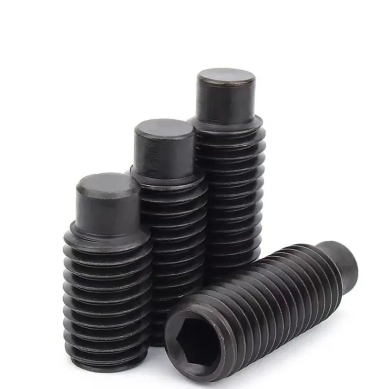 M3 M4 M5 M6 M8 M10 M12 12.9 Класс Опуклые торцевые установочные винты с шестигранной головкой без головки Болт с плотной верхней частью риса