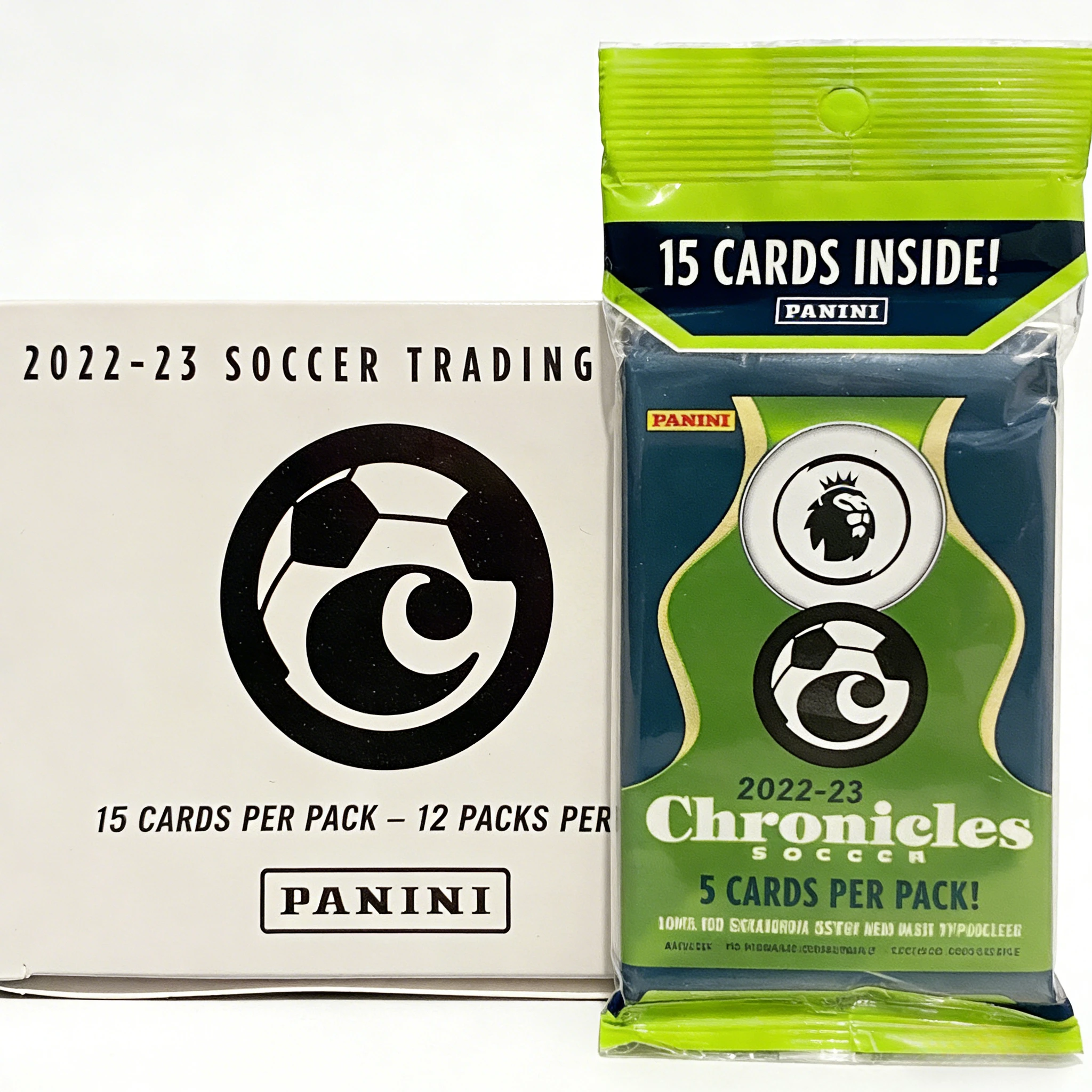 

Коллекционные футбольные карточки Panini Chronicles 22-23: Мультилиговые, Премьер-лига, Ла Лига, Серия А, Fat Pack, Mega Box, карточки новичков и с автографами, подарок