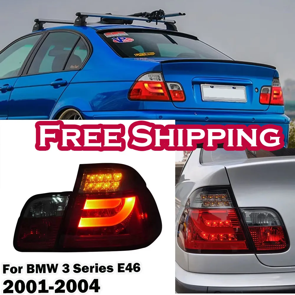 

Car Tail Lights For BMW 3 Series E46 2001-2004 Modifid LED Tail Light Assembly Brake Light And Running Light Assembly