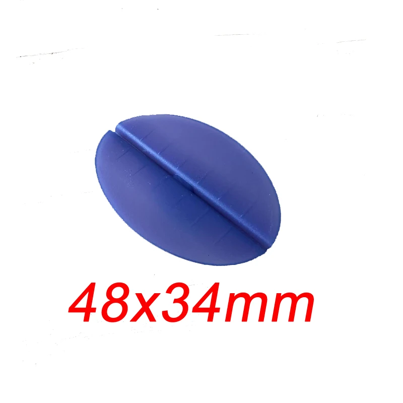 10pcs High Quality Glue Tabs  For Paintless Dent Repair Tool Blue Straight Crease Glue Tabs