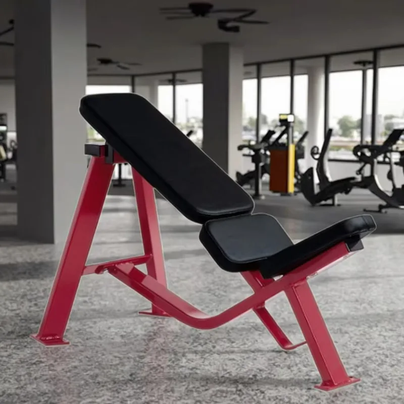 

Тарелка с наклонной скамейкой, безопасное регулируемое коммерческое оборудование для спортзала